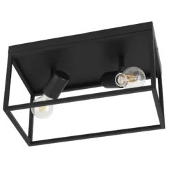 Deckenleuchte Silentina zweiflammig, 36x18cm