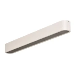 Deckenleuchte Soft, 63 x 6 cm, weiß, Aluminium, G13