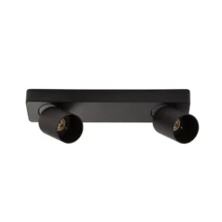 Deckenleuchte Spotlight, schwarz, 2-flammig, Aluminium, GU10