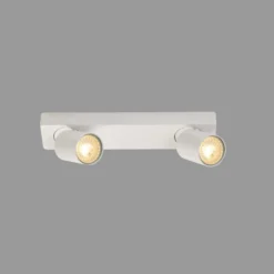 Deckenleuchte Spotlight, weiß, 2-flammig, Aluminium, GU10