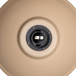Deckenleuchte Sven, 1-flammig, beige, Stahl