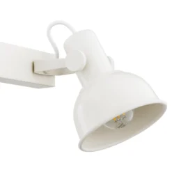 Deckenleuchte Trogir, beige, 2-flammig, Länge 27 cm