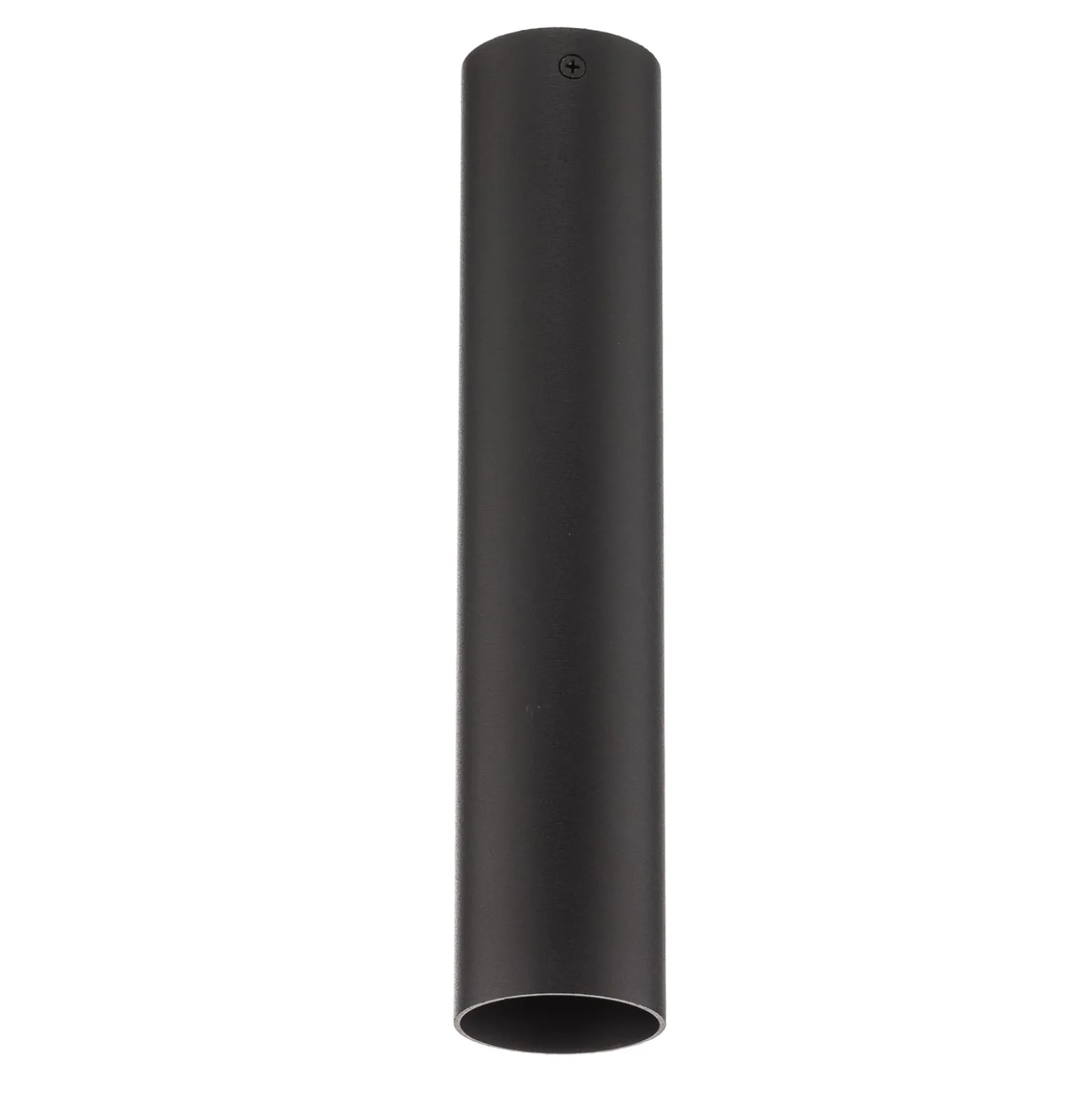 Deckenleuchte Tube in Zylinderform, schwarz