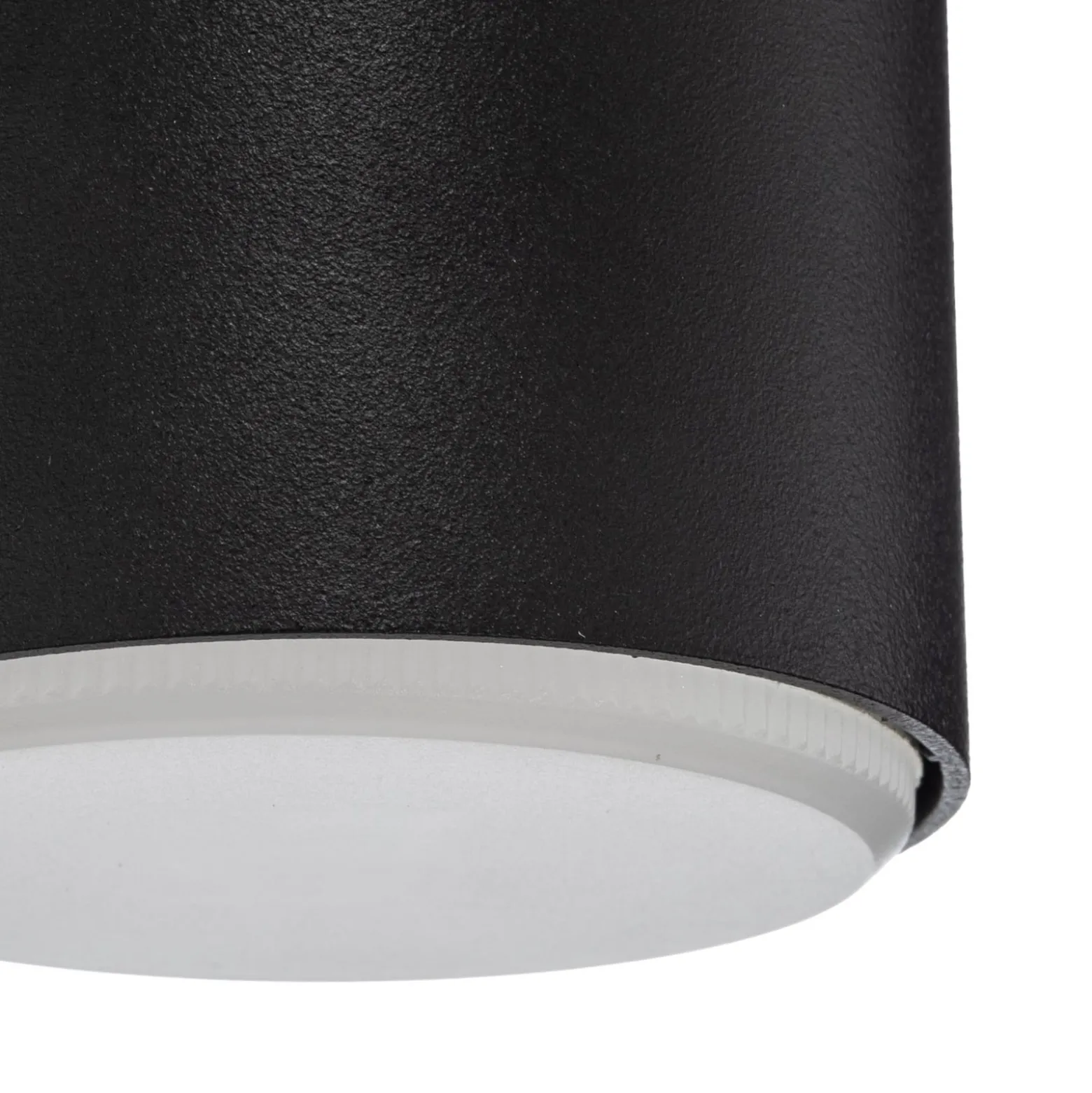 Deckenleuchte Tubo S, schwarz, Stahl, Ø 8 cm, GX53