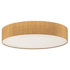 Deckenleuchte Turda, Ø 78 cm, gold