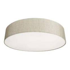 Deckenleuchte Turda, Ø 78 cm, grau