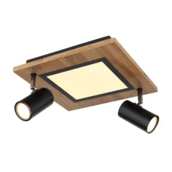 Deckenleuchte Ulla mit LEDs, 2-flammig, 30x30cm