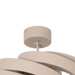 Deckenleuchte Vento, beige, Ø 50 cm