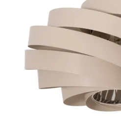 Deckenleuchte Vento, beige, Ø 50 cm