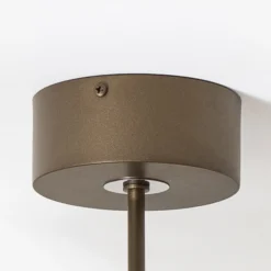 Deckenleuchte Vento, kaffeebraun, Ø 50 cm