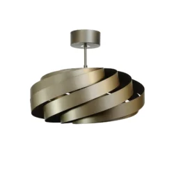 Deckenleuchte Vento, kaffeebraun, Ø 60 cm