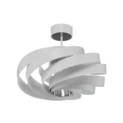 Deckenleuchte Vento, weiß, Metall, Ø 50 cm