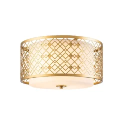 Deckenleuchte Ziggy Medium, gold