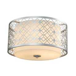 Deckenleuchte Ziggy Medium, silber