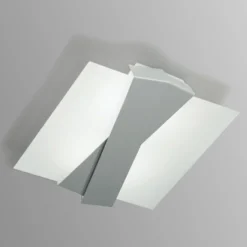 Deckenleuchte Zig Zag aluminium
