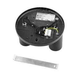 Deckenspot CAN TILT, schwarz, Ø 20 cm, 2-flammig Metall GU10