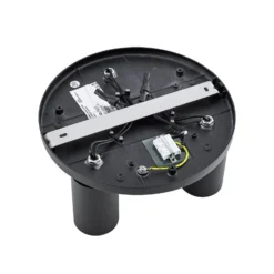 Deckenspot CAN TILT, schwarz, Ø 25 cm, 3-flammig Metall GU10