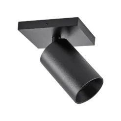 Deckenspot CAN TILT, schwarz, 11 x 9 cm, 1-flg., Metall GU10