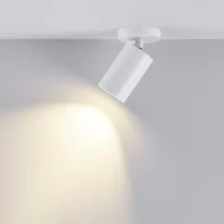 Deckenspot CAN TILT, weiß, Ø 8 cm, 1-flammig, Metall, GU10