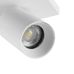 Deckenspot CAN TILT, weiß, 48 x 9 cm, 3-flammig, Metall GU10