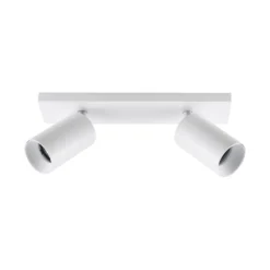 Deckenspot CAN TILT, weiß, 31 x 9 cm, 2-flammig, Metall GU10