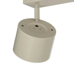 Deckenspot Chloe, creme, vierflammig, verstellbar