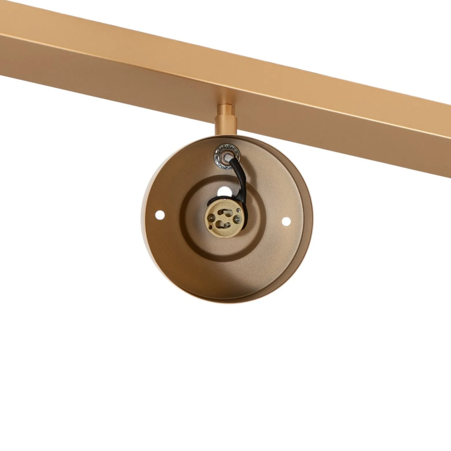 Deckenspot Chloe verstellbar dreiflammig, gold