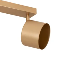 Deckenspot Chloe verstellbar dreiflammig, gold