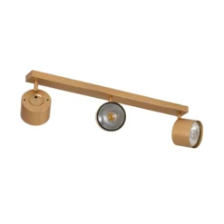 Deckenspot Chloe verstellbar dreiflammig, gold