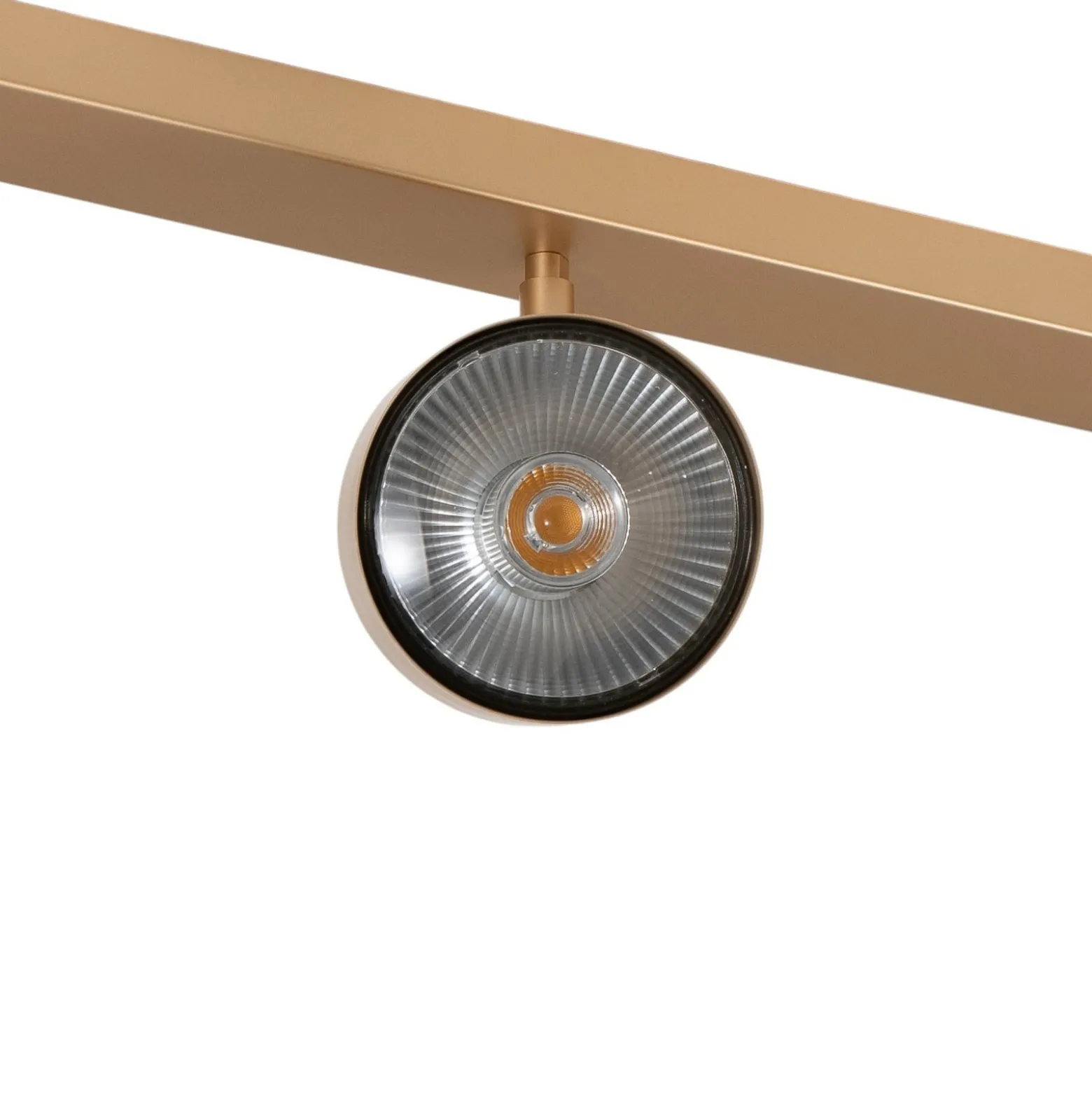 Deckenspot Chloe verstellbar dreiflammig, gold