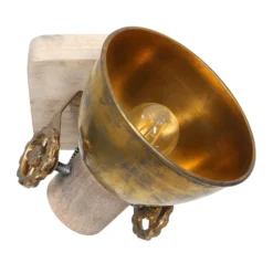 Deckenspot Gearwood, 1-flammig bronze