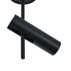 Deckenspot Leda 1, anthrazit, 1-flammig, Stahl, Höhe 34 cm