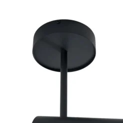 Deckenspot Leda 1, anthrazit, 1-flammig, Stahl, Höhe 34 cm