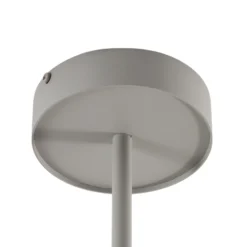 Deckenspot Leda 2, taupe, 2-flammig, Stahl, GU10, Höhe 55 cm