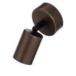 Deckenspot Top, justierbar, braun, einflammig