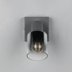 Deckenstrahler Cadiz, 1-flammig, E14, anthrazit