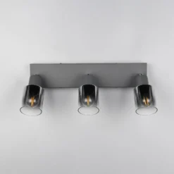 Deckenstrahler Cadiz, 3-flammig, E14, anthrazit