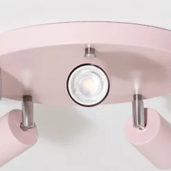 Deckenstrahler Fun, rosa, Ø 30 cm, verstellbar, GU10