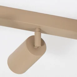 Deckenstrahler Link, beige, Länge 90 cm, 6-flg.