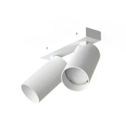 Deckenstrahler Mono II, 2-flammig, weiß, 31 cm lang, GU10