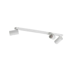 Deckenstrahler Mono III, 3-flammig, weiß, 84 cm lang, GU10