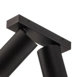 Deckenstrahler Mono II schwarz/innen gold 2-fl.