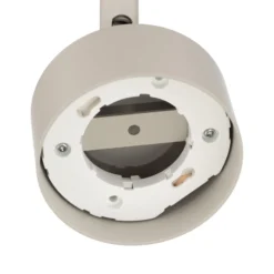 Deckenstrahler Nemo, 1-fl., grau-beige, beweglich, GX53