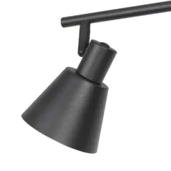 Deckenstrahler Oeroe, 3-flammig, schwarz, Metall, E14