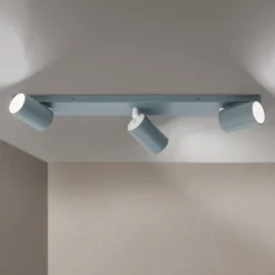 Deckenstrahler Penn, lichtgrün, Länge 60 cm, Stahl/Alu