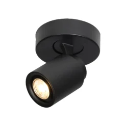 Deckenstrahler Razza, schwarz, Ø 13 cm, Metall