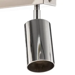 Deckenstrahler Round, chrom, zweiflammig