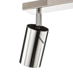 Deckenstrahler Round, chrom, zweiflammig