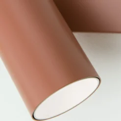 Deckenstrahler Sean, korallenrot, 5-flammig, Aluminium, GU10