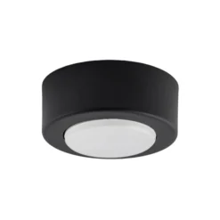 Deckenstrahler SPOT 53, schwarz, Ø 11,5 cm, Metall, GX53
